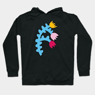 Blue vine Hoodie